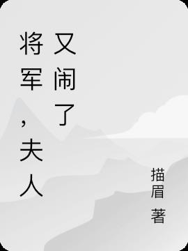 将军,夫人又闹了